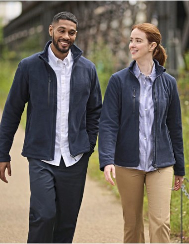 REG-TRF618-Honestly Made Recycled Full Zip Fleece Jacket